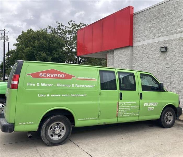 SERVPRO Van.